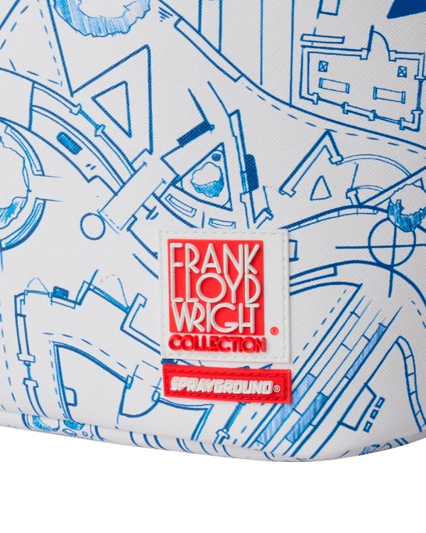 FRANK LLOYD WRIGHT COLLAB ARCHITECTURAL DRAWING BACKPACK