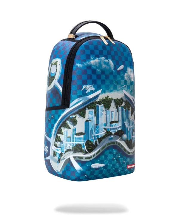 SHARK ISLAND SKYPORT FUTURE CITY BACKPACK