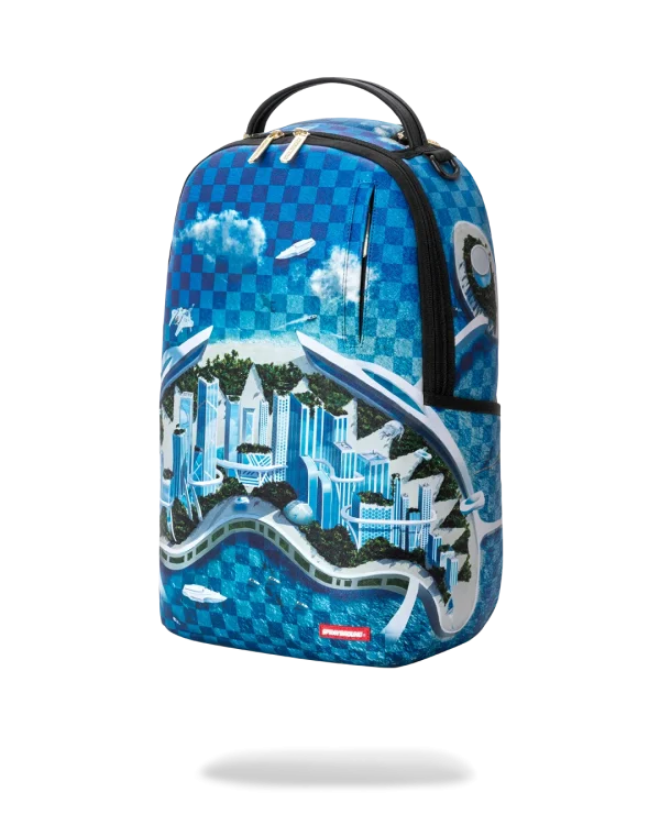 SHARK ISLAND SKYPORT FUTURE CITY BACKPACK