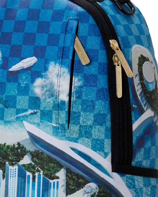SHARK ISLAND SKYPORT FUTURE CITY BACKPACK