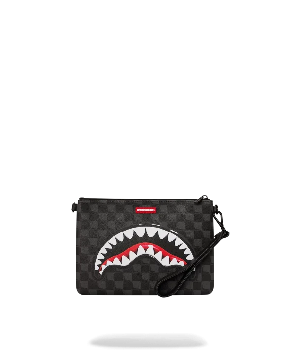 SHARKS IN PARIS HYPER PUFF CROSSOVER CLUTCH