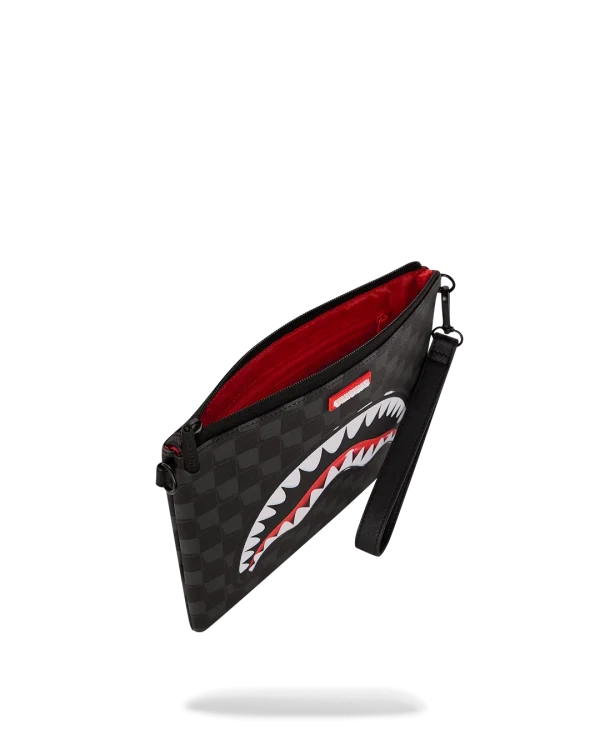 SHARKS IN PARIS HYPER PUFF CROSSOVER CLUTCH