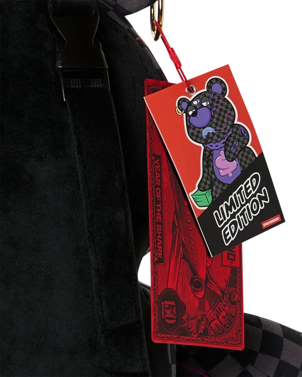 PURPLE SLIME SHARK MONEYBEAR BACKPACK