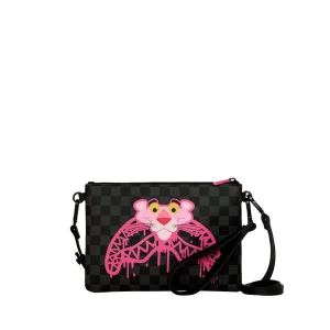 PINK PANTHER DIAMOND SHARK CROSSOVER CLUTCH