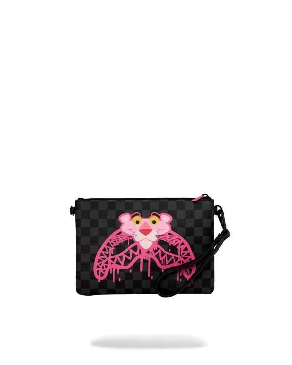 PINK PANTHER DIAMOND SHARK CROSSOVER CLUTCH
