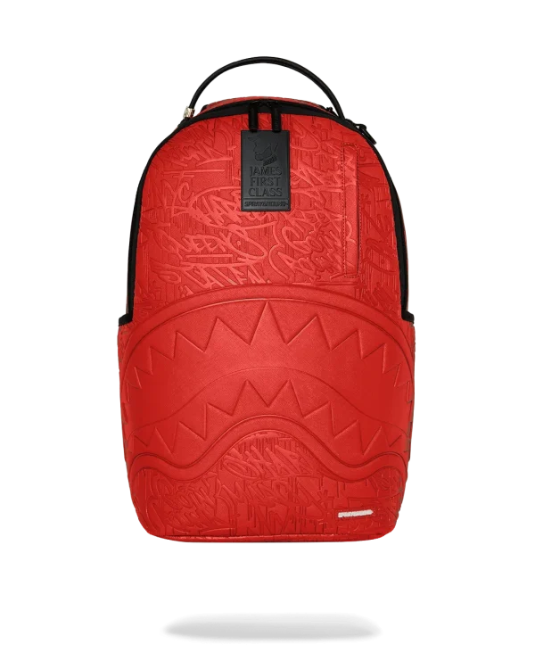 JAMES FIRST CLASS RED BACKPACK