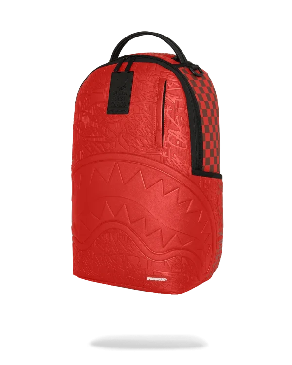 JAMES FIRST CLASS RED BACKPACK