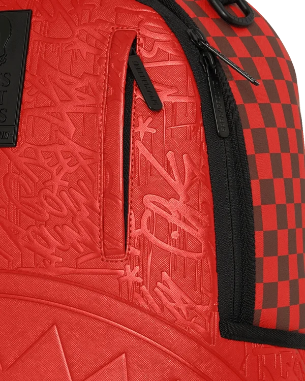 JAMES FIRST CLASS RED BACKPACK