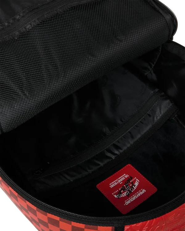 JAMES FIRST CLASS RED BACKPACK