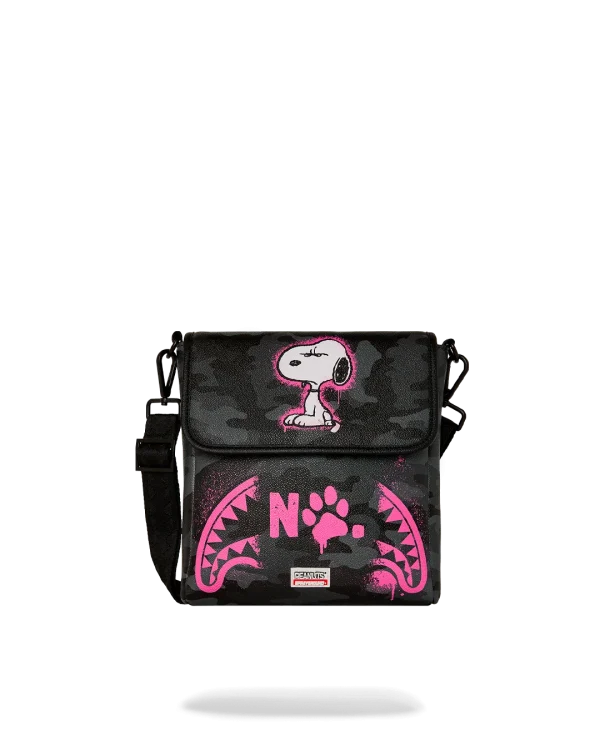 SNOOPY THAT'S A NO NO MESSENGER SLING