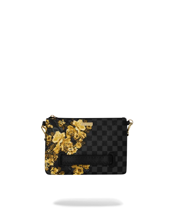 BILLIONAIRE BLOOM CROSSOVER CLUTCH
