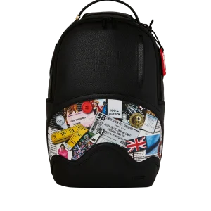 LONDON FASHION WEEK MOODBOARD MONTAGE BACKPACK
