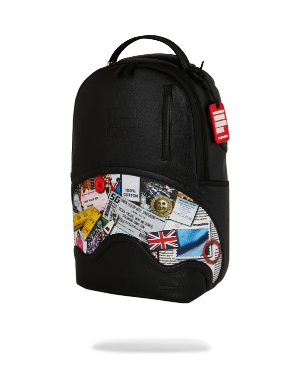 LONDON FASHION WEEK MOODBOARD MONTAGE BACKPACK