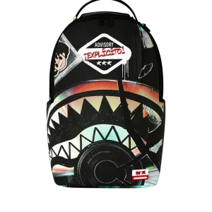 JON Z BURNED DISC BACKPACK