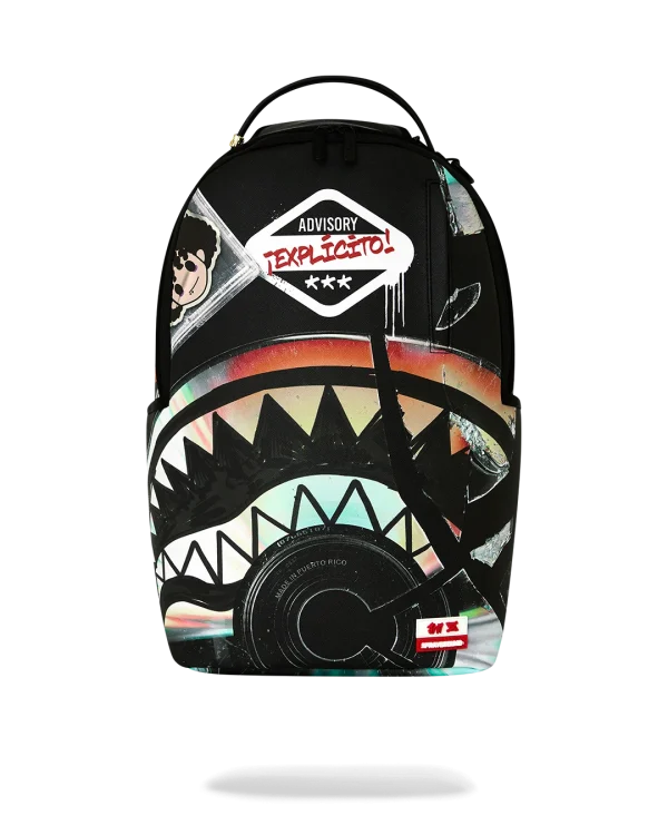 JON Z BURNED DISC BACKPACK