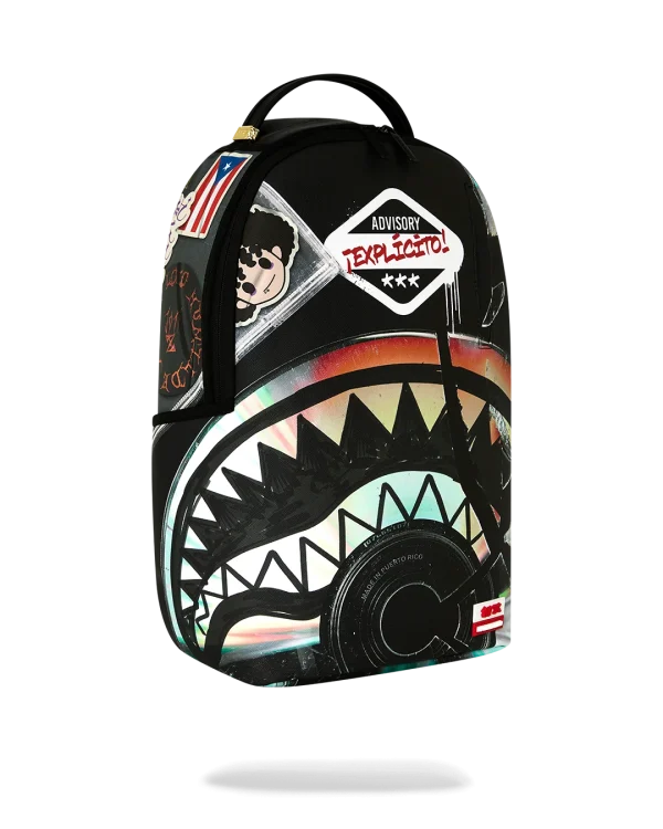 JON Z BURNED DISC BACKPACK
