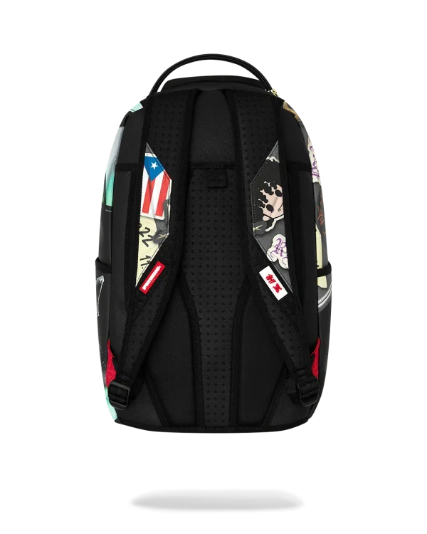 JON Z BURNED DISC BACKPACK