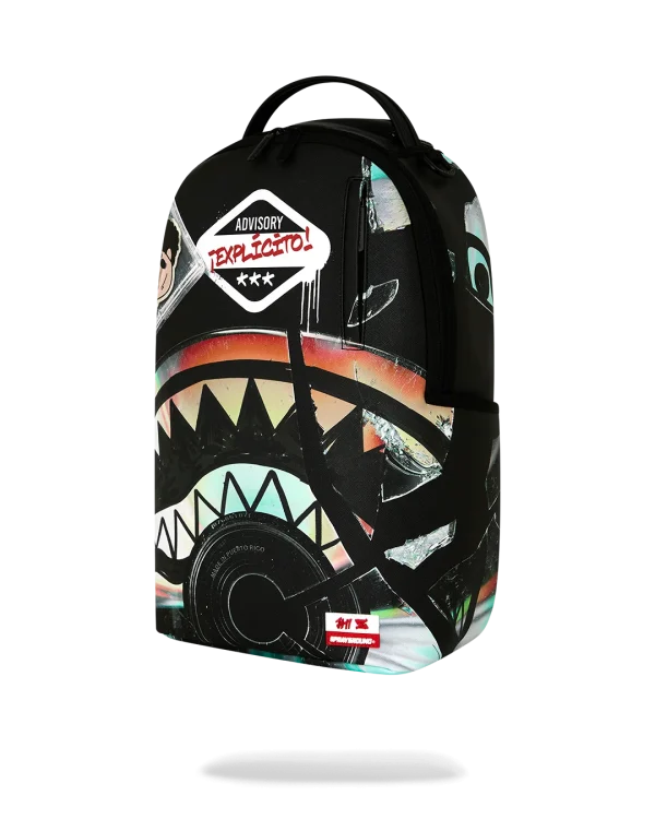 JON Z BURNED DISC BACKPACK
