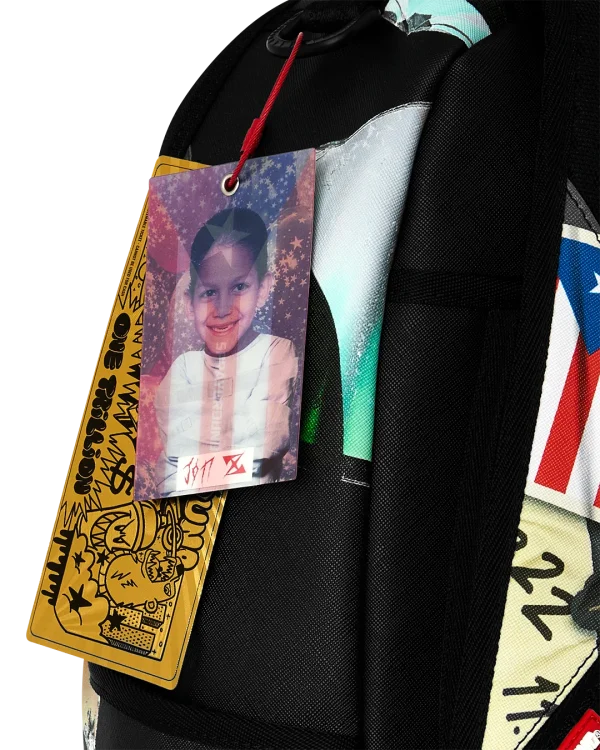 JON Z BURNED DISC BACKPACK