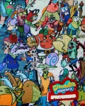 SPONGEBOB BIG OCEAN PARTY BACKPACK