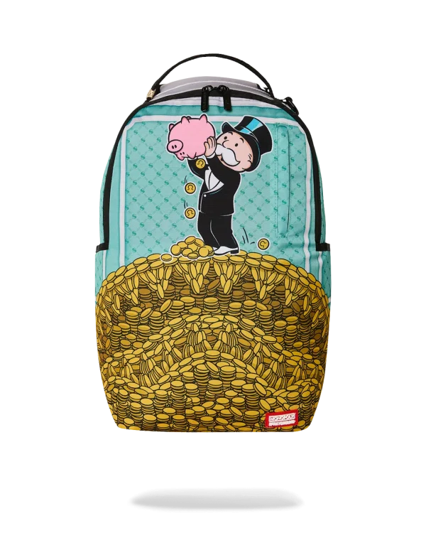 MONOPOLY MAKE SURE IT'S ALL THERE BACKPACK