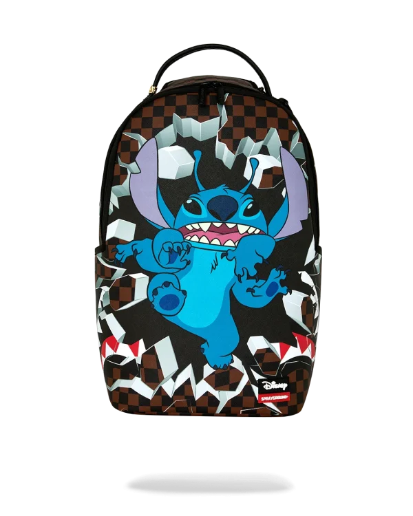 DISNEY LILO & STITCH I LIKE TO BREAK THINGS BACKPACK