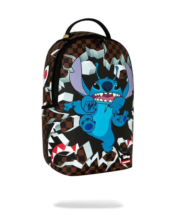 DISNEY LILO & STITCH I LIKE TO BREAK THINGS BACKPACK