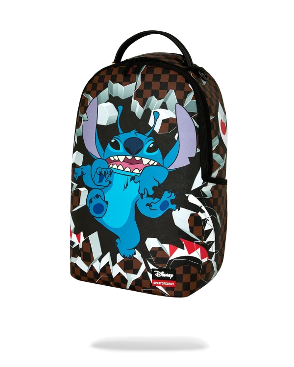 DISNEY LILO & STITCH I LIKE TO BREAK THINGS BACKPACK