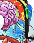 RICK AND MORTY SPLIT RICK HEAD GUTS BACKPACK