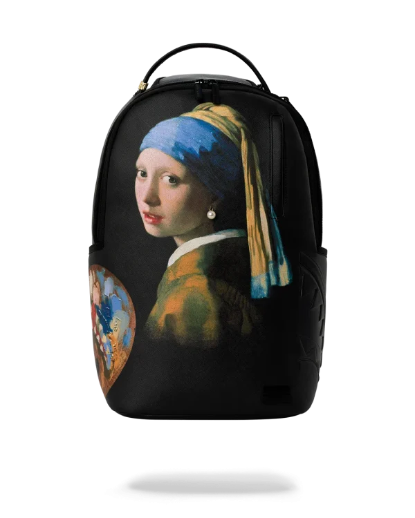 MAURITSHUIS MUSEUM SHARK PALETTE GIRL WITH A PEARL EARRING COLLAB BACKPACK