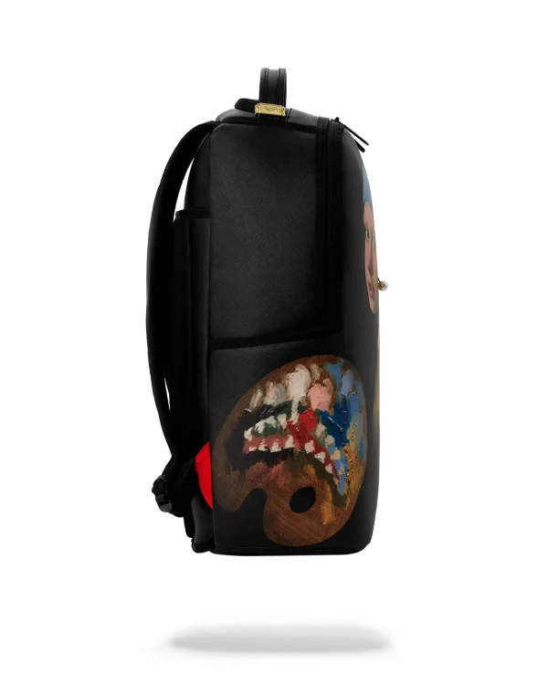 MAURITSHUIS MUSEUM SHARK PALETTE GIRL WITH A PEARL EARRING COLLAB BACKPACK