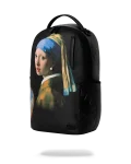 MAURITSHUIS MUSEUM SHARK PALETTE GIRL WITH A PEARL EARRING COLLAB BACKPACK