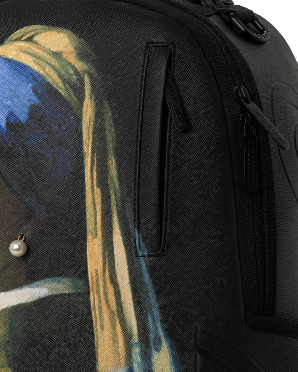 MAURITSHUIS MUSEUM SHARK PALETTE GIRL WITH A PEARL EARRING COLLAB BACKPACK