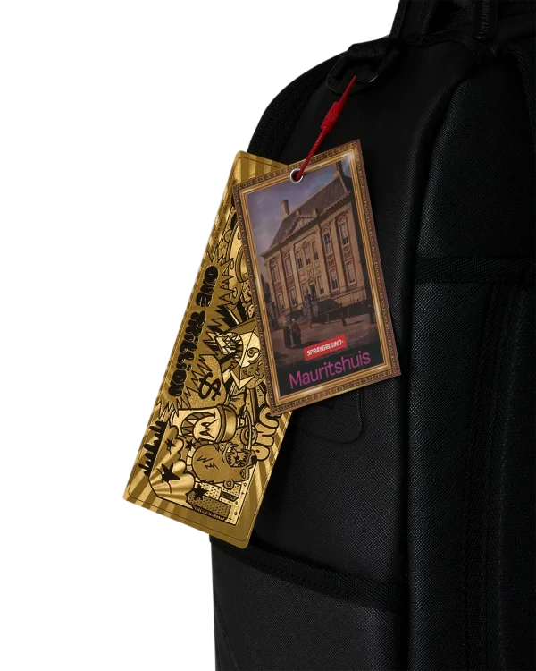 MAURITSHUIS MUSEUM SHARK PALETTE GIRL WITH A PEARL EARRING COLLAB BACKPACK