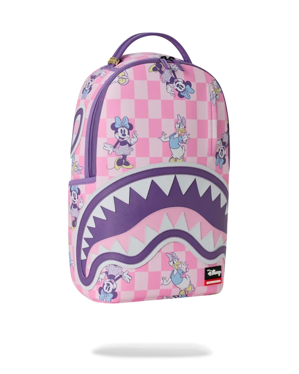 DISNEY MINNIE DAISY CHECK BACKPACK