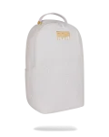 GOLD BRICK LUXE WHITE BACKPACK
