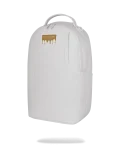 GOLD BRICK LUXE WHITE BACKPACK
