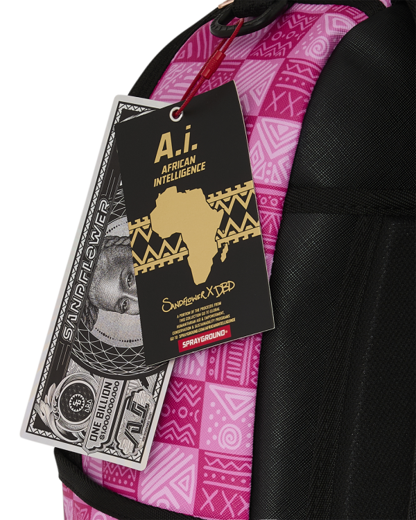 A.I. AFRICAN INTELLIGENCE THE SUNSET RESET BACKPACK - SANDFLOWER COLLAB