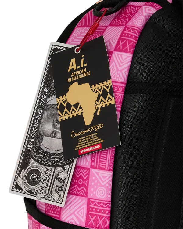 A.I. AFRICAN INTELLIGENCE THE SUNSET RESET BACKPACK - SANDFLOWER COLLAB