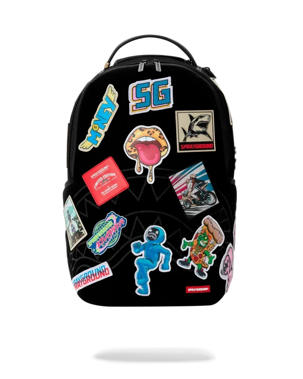 BUNCH OF VELCRO PATCHES TO MAKE YOUR BACKPACK