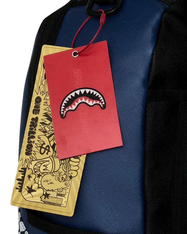 ICHIMATSU-MOY?? WARP CHECK SHARK BACKPACK