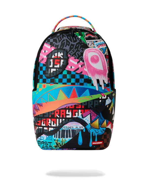 MOOD MODE 6 REMOVABLE VELCRO EYES BACKPACK