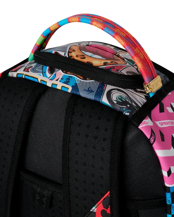 MOOD MODE 6 REMOVABLE VELCRO EYES BACKPACK
