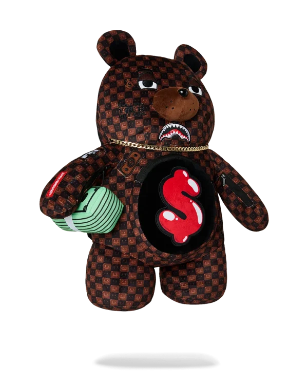 SHARKS IN PARIS GRIN & GRIND MONEYBEAR BACKPACK