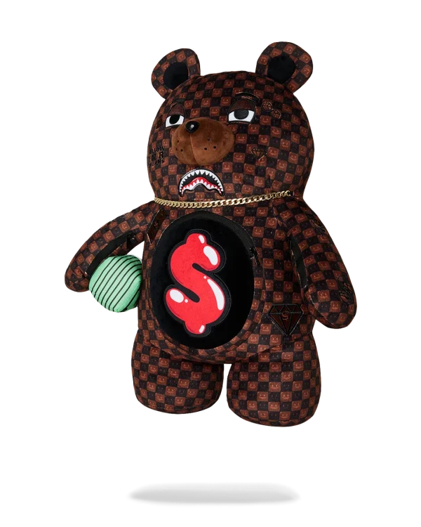 SHARKS IN PARIS GRIN & GRIND MONEYBEAR BACKPACK