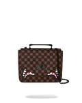 SHARKS IN PARIS GRIN & GRIND HANDBAG