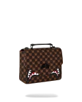 SHARKS IN PARIS GRIN & GRIND HANDBAG