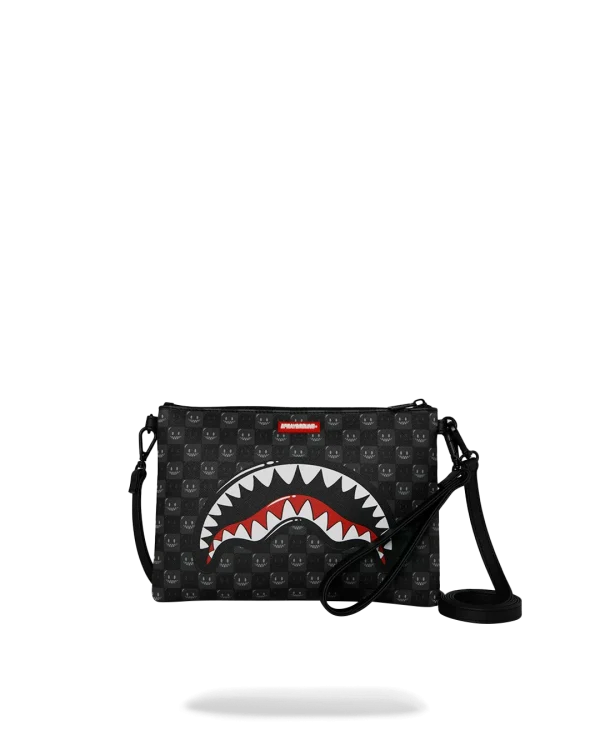 SHINOBI SHARKS IN PARIS CROSSOVER CLUTCH