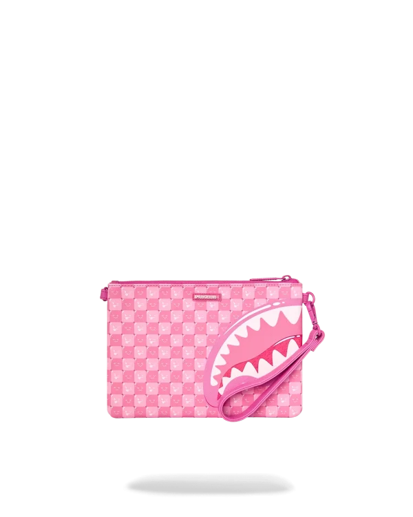 SHINOBI SHARKS IN PARIS (PINK) CROSSOVER CLUTCH