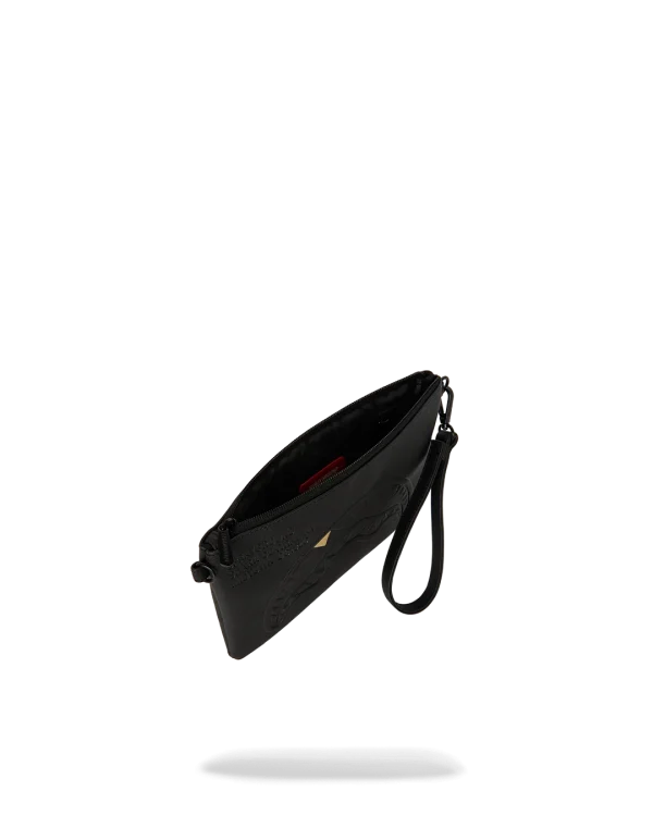 THE GOLDEN FANG SHARK CROSSOVER CLUTCH